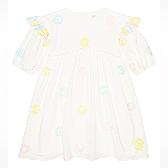 Stella McCartney Embroidered cotton dress